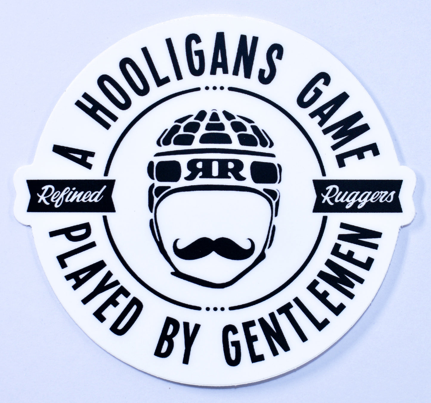 Hooligans Scrum Cap Decal